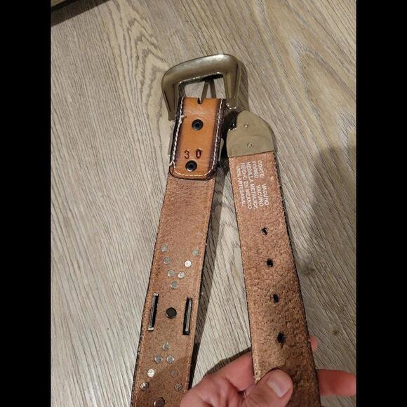 Studded western belt - Picture 2 of 2